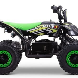 MINIQUAD ELÉCTRICO ROAN RATTE 36V Y 800W, LIMITADOR VELOCIDAD, VERDE INDA867-RO-4003